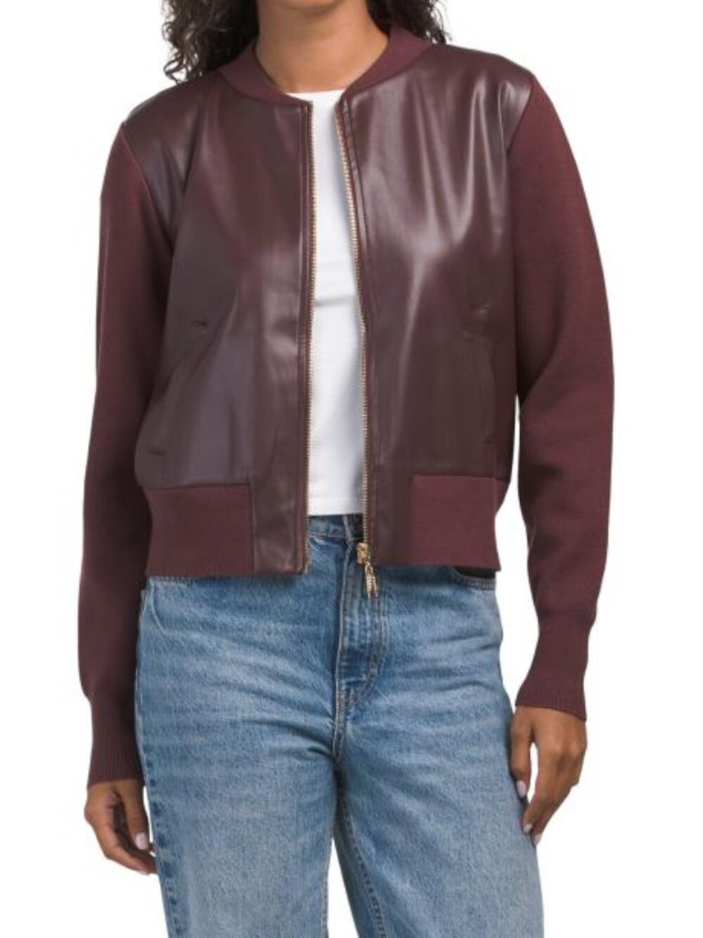 LA VILA MILANO Zip Bomber Jacket